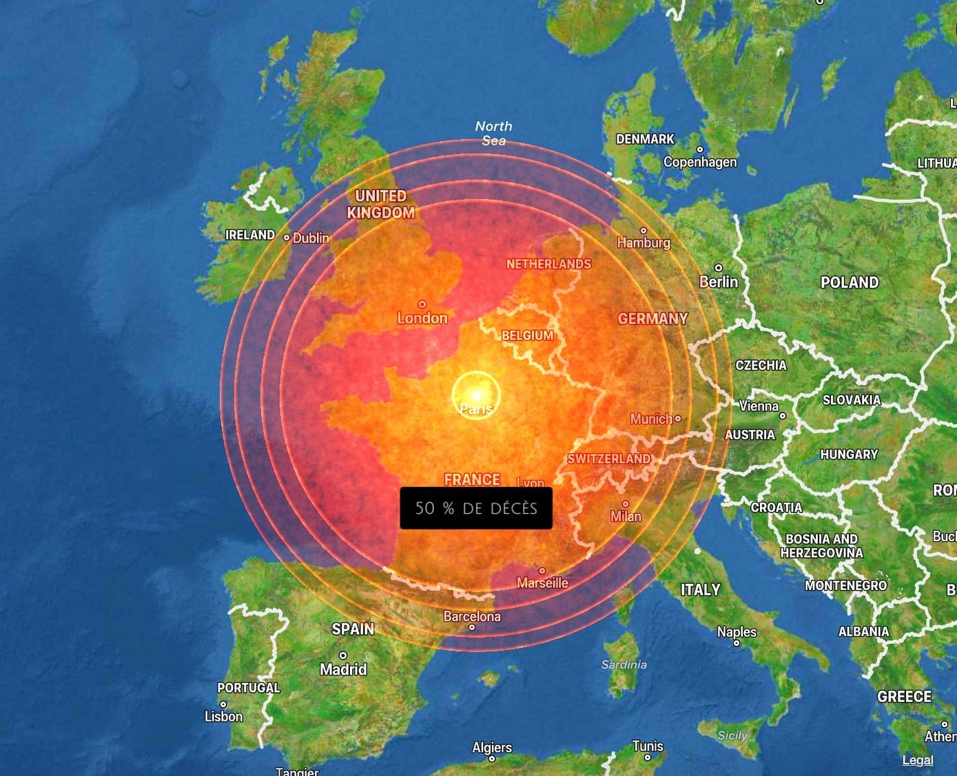 Ce simulateur vous permet de raser n’importe quelle ville avec un astéroïde (et c’est terrifiant)