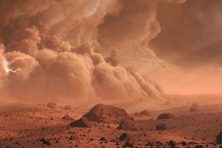 La poussière de Mars pourrait être dangereuse pour les astronautes