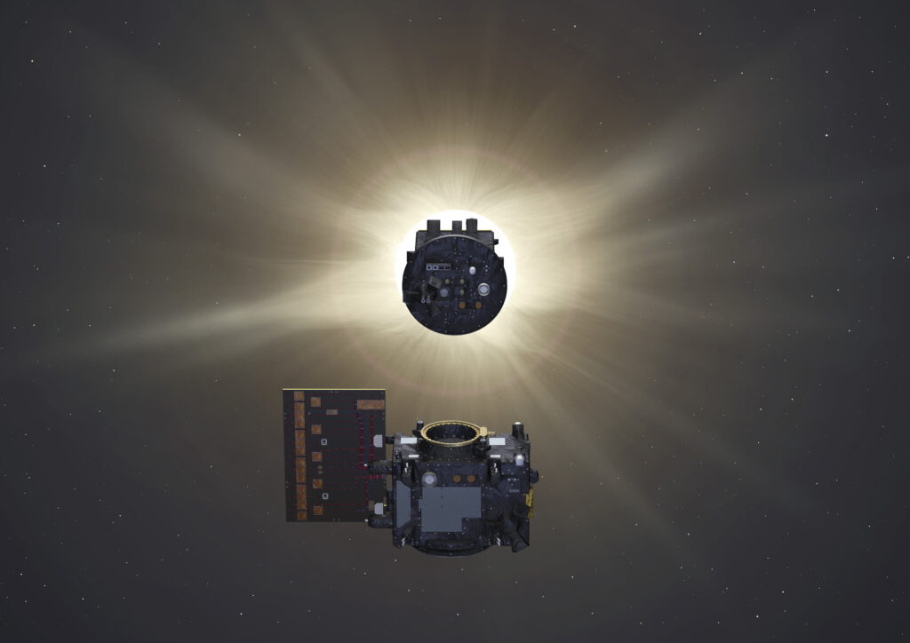Proba-3, un duo de satellites pour simuler des éclipses solaires