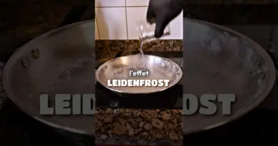 Cette astuce scientifique avec l’eau ! (Effet Leidenfrost) #science #apprendre #cuisine #expérience