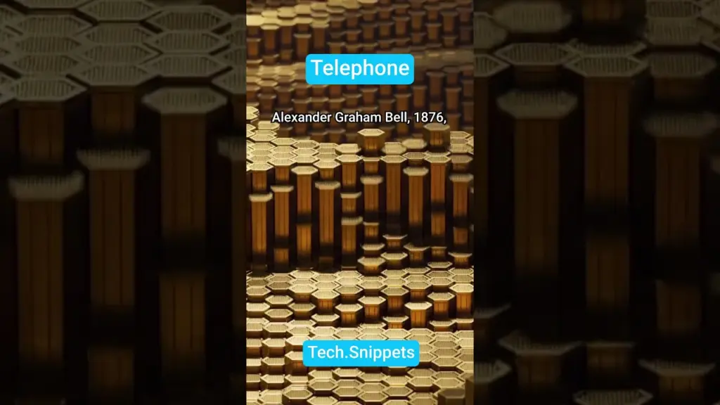 📞Communication Revolution: Alexander Graham Bell’s Telephone 📱 #innovation #tech #Shorts #technology