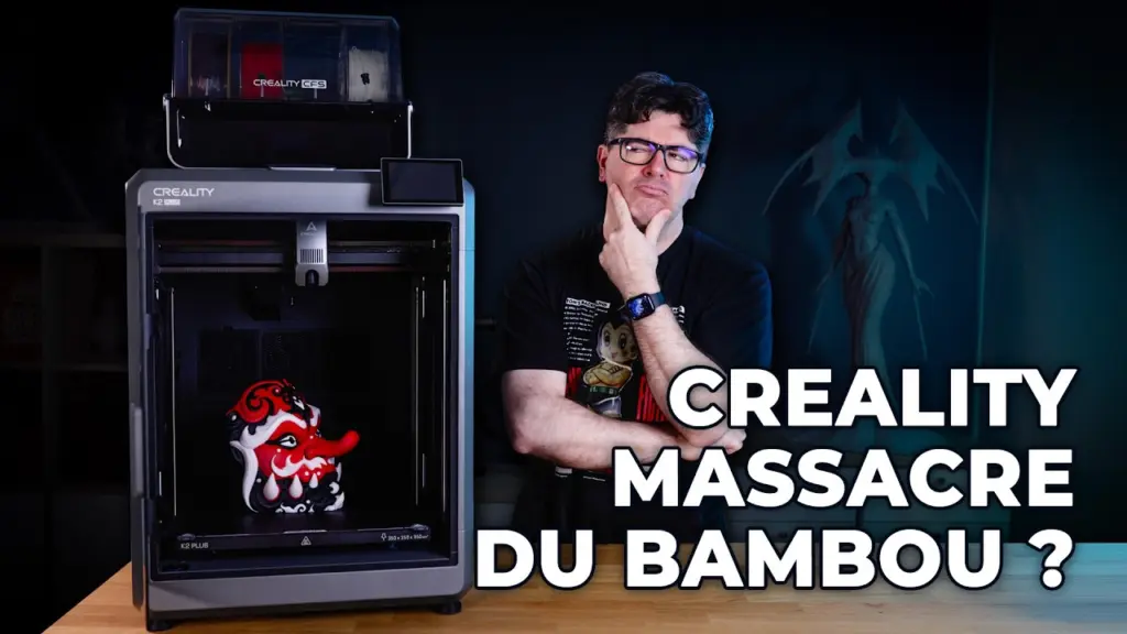 Creality K2 Plus : La nouvelle reine de l’impression 3D !? (grande et abordable, elle, non ?)