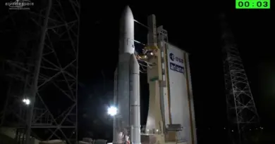 Décollage d’Ariane 5 – Vol 218 – 11/09/14 – MEASAT-3b et Optus 1