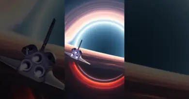 La dilatation du temps des trous noirs. #espace #univers #cosmos #nasa #galaxie #astro #science
