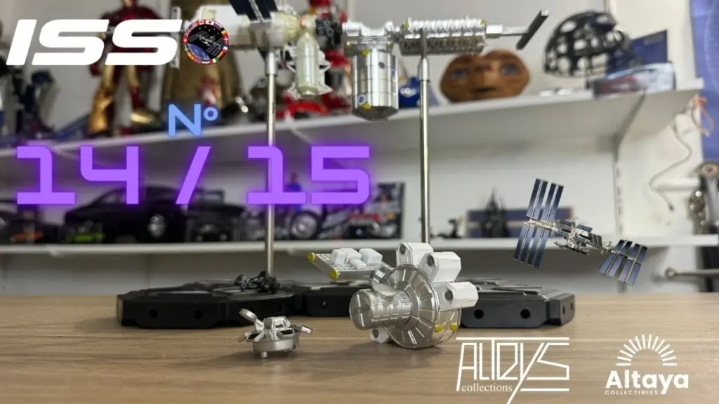 N°14 & 15 ISS Station Spatiale Internationale ALTEYS/ALTAYA