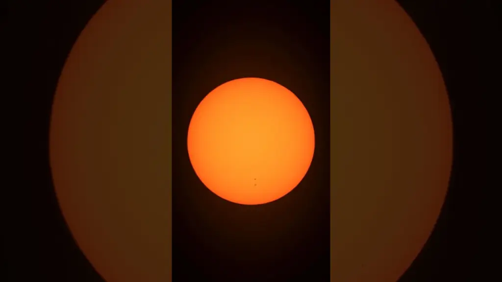 The Sun through a Seestar S50 telescope #sun #seestar #telescope