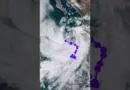 24 hour satellite imagery of Invest 93E #weather #hurricane #viral