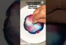 28K Expérience avec du lait colorants coton tige et liquide vaisselle