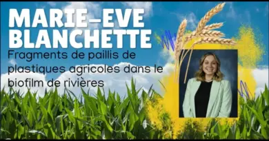 3e concours de vulgarisation scientifique – Marie-Ève Blanchette