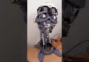 A biologically inspired neck mechanism #3dprinting #robotics #animatronics