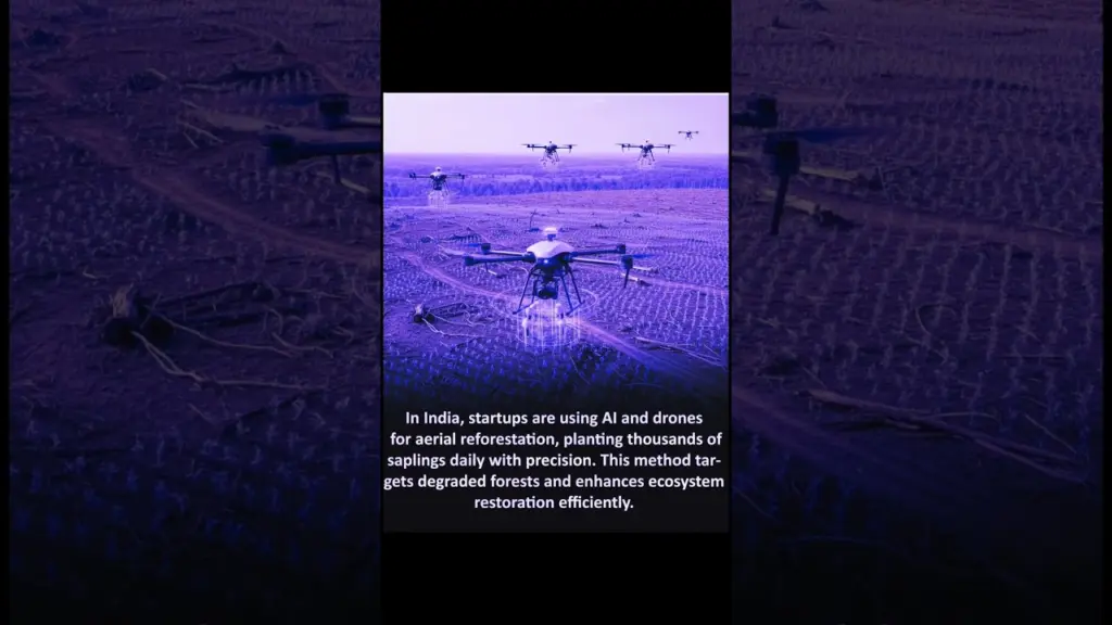 AI & Drones Revolutionize Reforestation in India | Eco-Tech Innovation