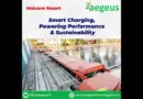 Aegeus Technologies- Unicorn Smart, self charging solar panel cleaning robot