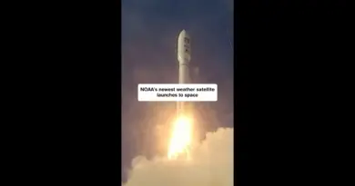 And liftoff! NOAA’s newest weather satellite launches to space