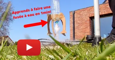 Apprends à faire une fusée à eau en 1 minute! Tuto Confiné #1