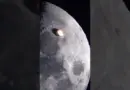 Asteroid Hitting The Moon🌒💥#lunarsurface #telescope #moon #asteroid #nasa #space #shorts