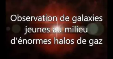 [Astrophysique] Observation de galaxies jeunes au milieu d’énormes halos de gaz
