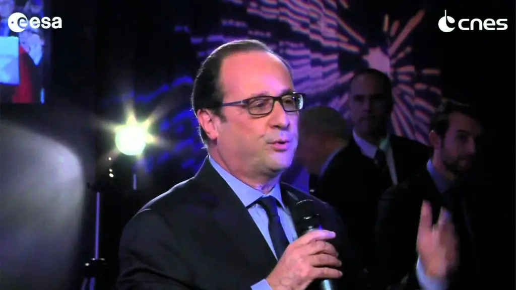 Atterrissage de Philae – Discours de François Hollande