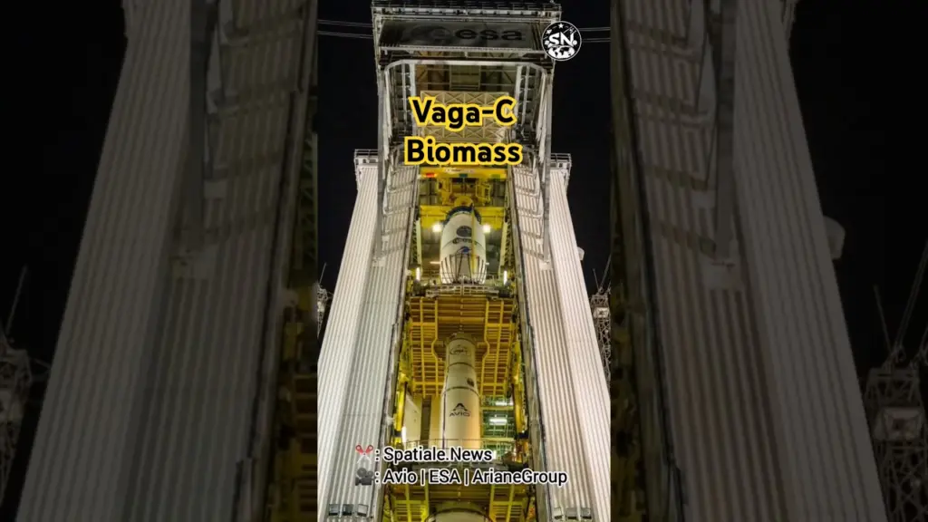 Avio – ESA – ArianeGroup | Vega-C « Biomass »