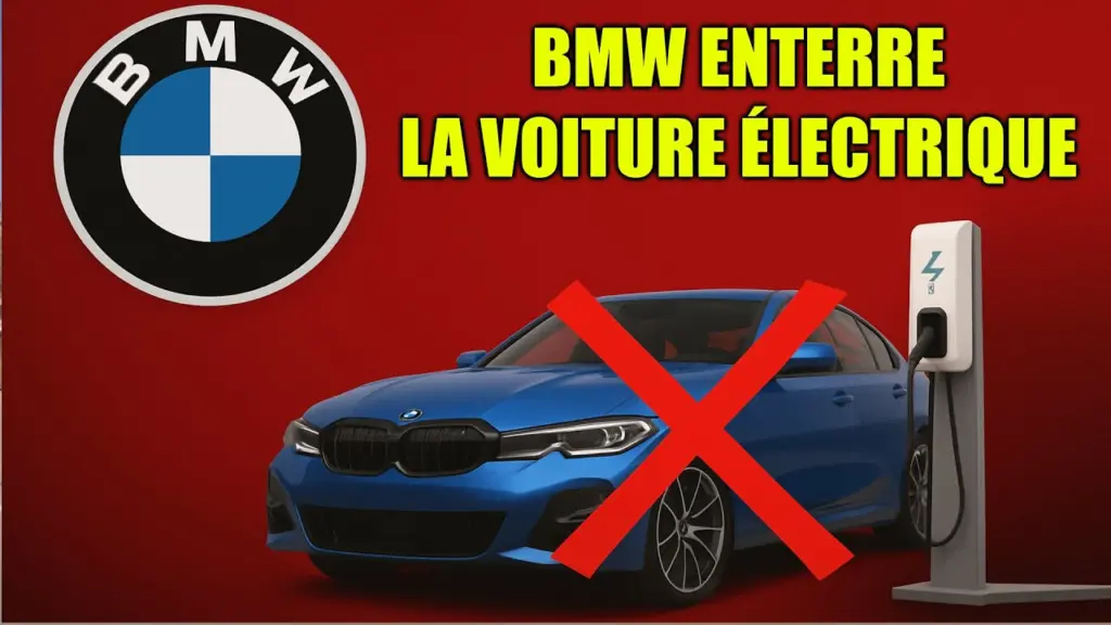 BMW ENTERRE LA VOITURE ÉLECTRIQUE