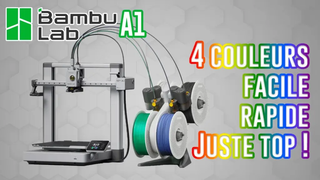 Bambu Lab A1 : l’impression 3D n’a jamais été aussi simple (et c’est génial !) 🤷