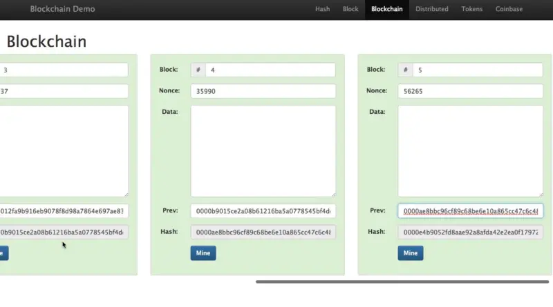 Blockchain 101 – A Visual Demo