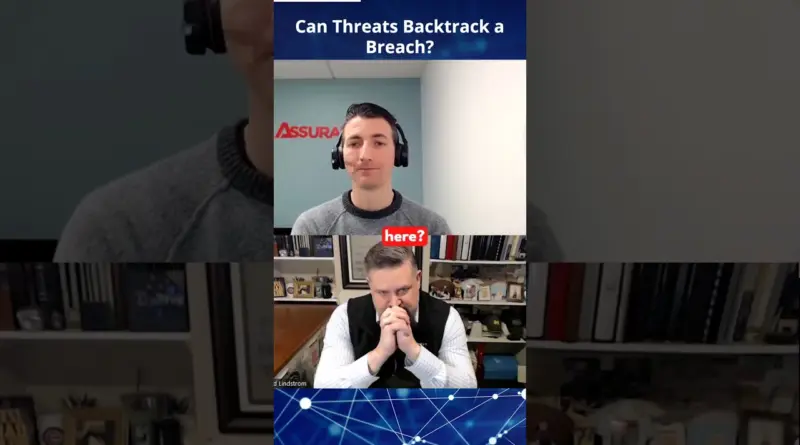 Can Threats Backtrack a Breach?