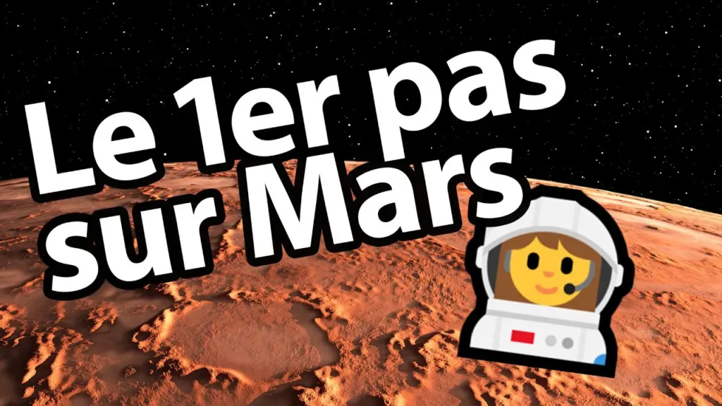 C’est pour quand le 1er pas sur Mars ?
