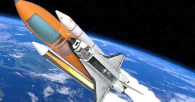 Comment s’est déroulé le lancement de la navette spatiale ?