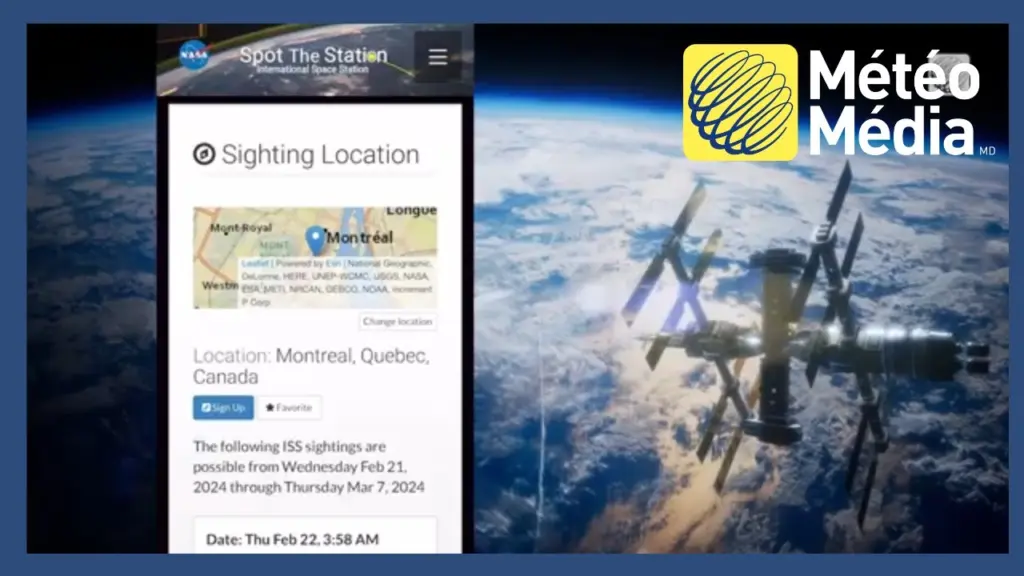 Comment voir la Station spatiale internationale de chez soi ?