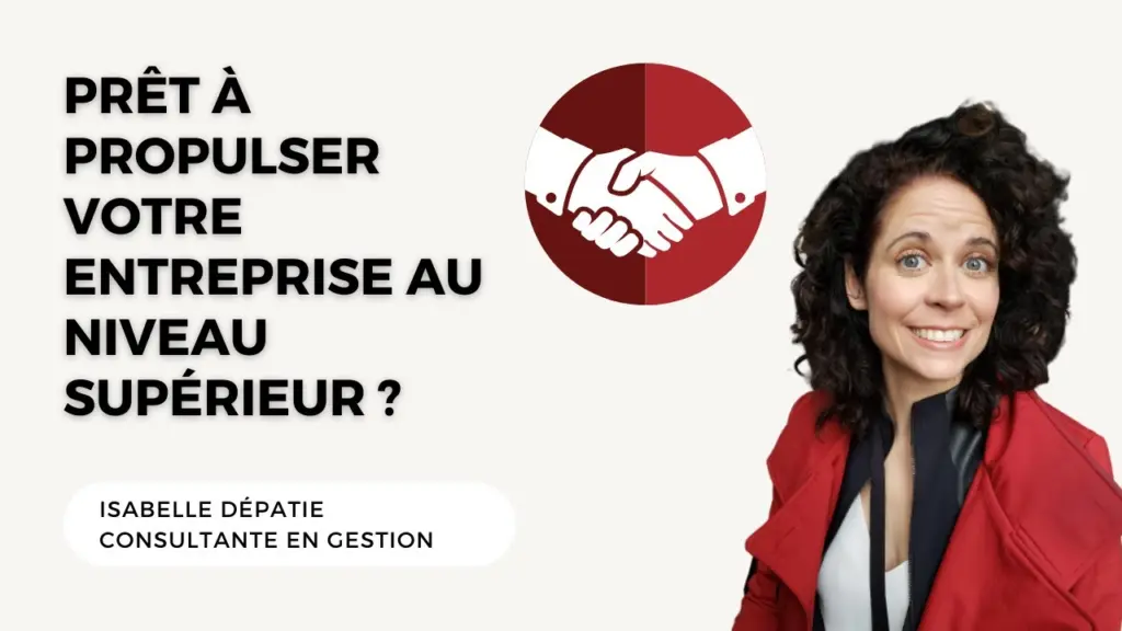 Consultante en Gestion – Experte en développement de nouvelles technologies –  Isabelle Dépatie