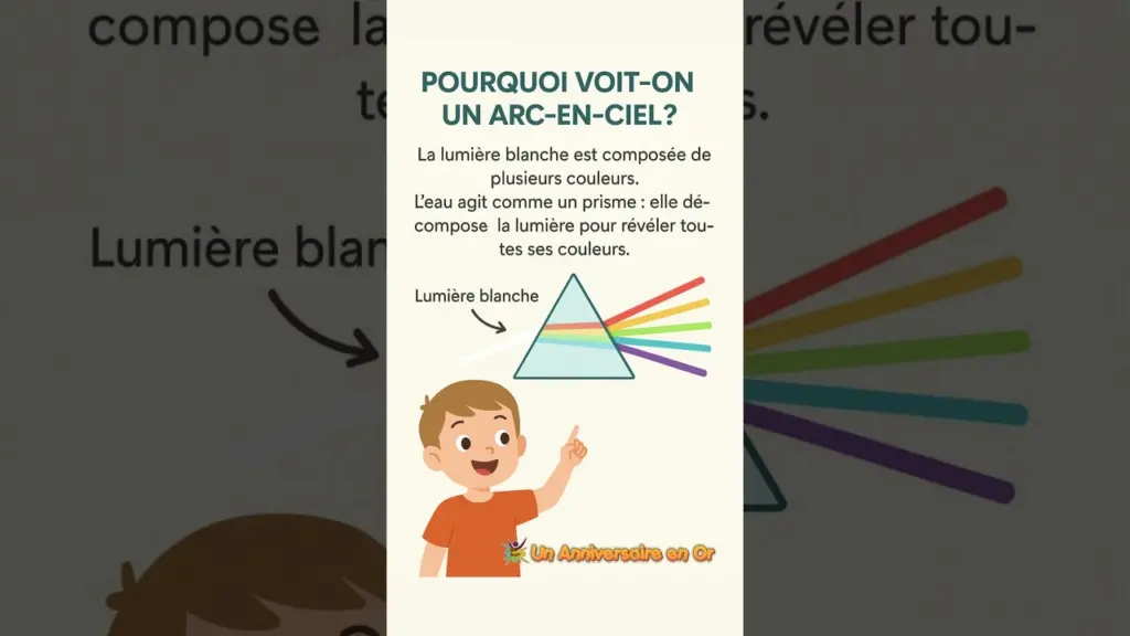 Créer un arc en ciel a la maison – Expérience enfant – #experience #science #arcenciel #activité