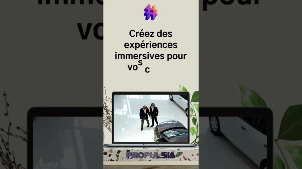 🚀 Créez des expériences immersives pour vos clients