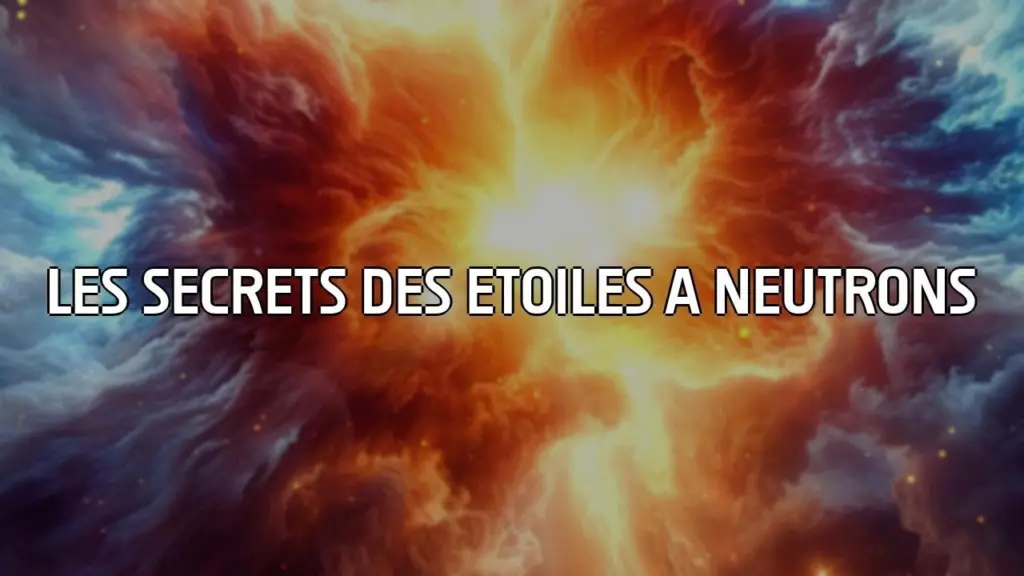DÉCOUVREZ les MYSTÈRES des ÉTOILES À NEUTRONS 🌌 : Formation et Fascination !