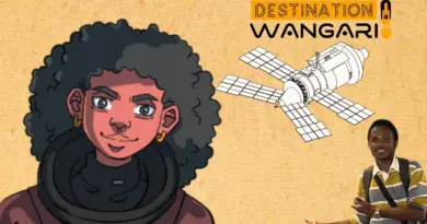 📕 »DESTINATION WANGARI ! » : que vont faire des « AFRONAUTES » dans une station orbitale ? 🌍📡🛰️🛸🚀👩🏾‍🚀