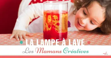 DIY / Expérience scientifique enfant – Créer une lampe à lave