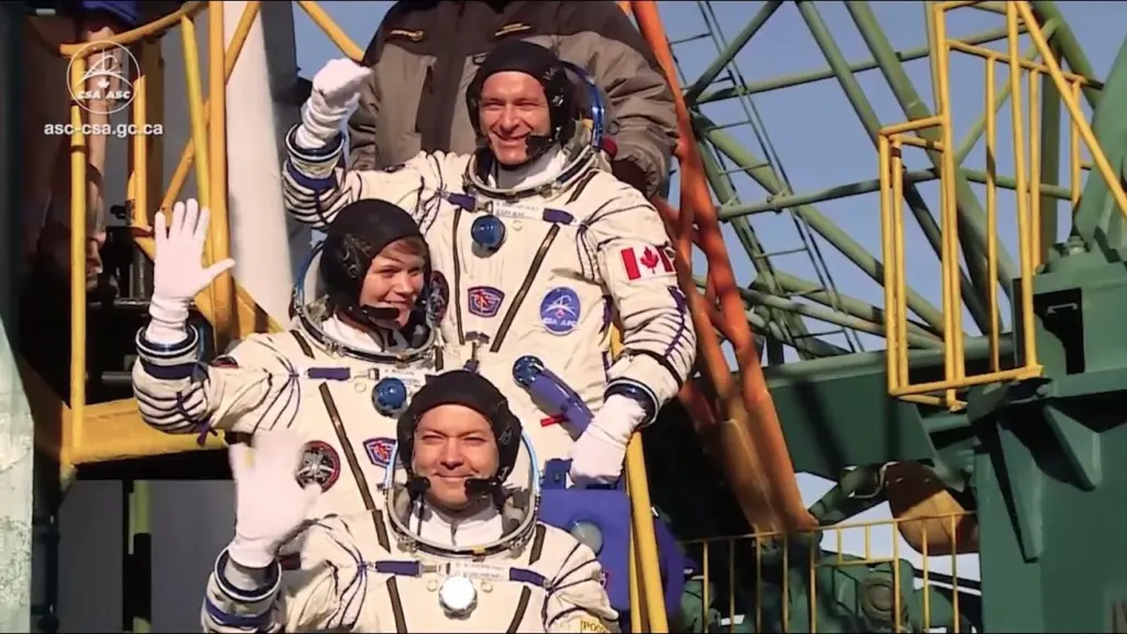 David Saint-Jacques s’est envolé vers la Station spatiale internationale