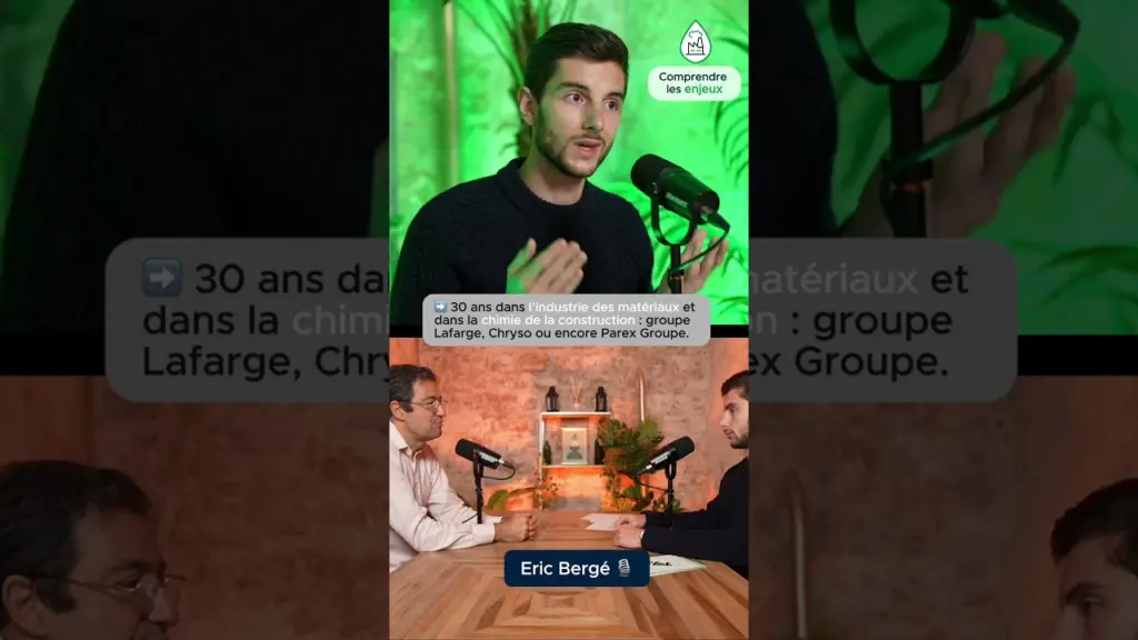 Décarboner l’industrie de la construction 🏗️ #5 #impact #interview #technology #innovation #science