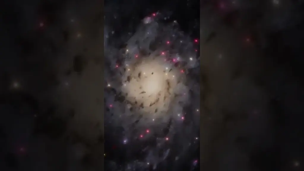Découvrons la galaxie Messier 33 #espace #univers #galaxies #short #yt
