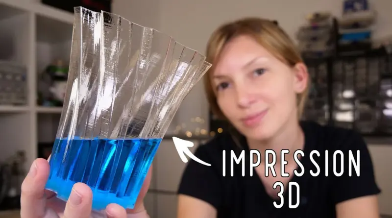 Des impressions 3D vraiment transparentes !