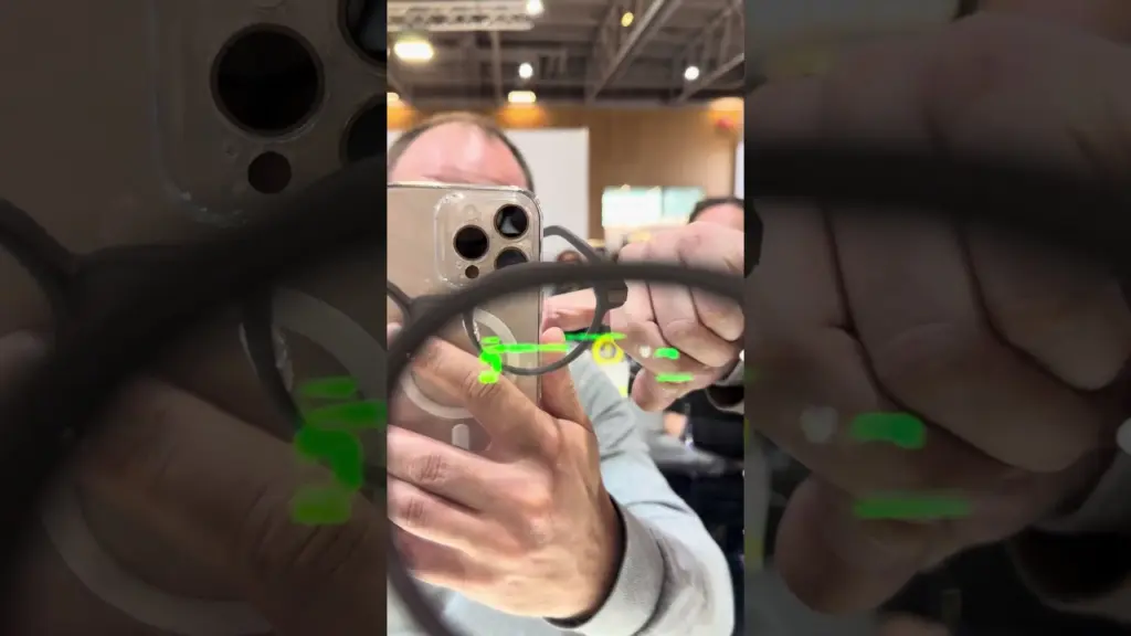 Des lunettes de réalité augmentée chez @evenrealities  #augmentedreality #eyewear #lunettes