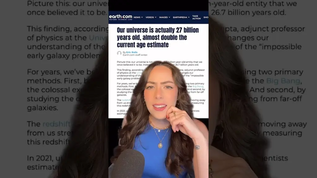 Did the age of the universe just double?