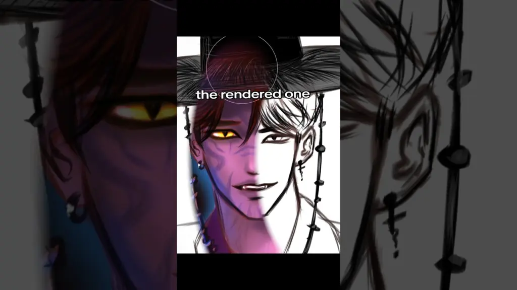 Drawing Jinu from #kpopdemonhunters #ytshorts #art #digitalart #netflix