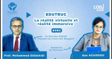 Edutruc reçoit Pr Mohamed Essaaidi : Réalité virtuelle et technologies immersives !