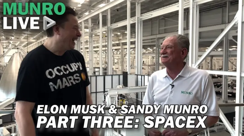 Elon Musk et Sandy Munro discutent de SpaceX et de la mission d’occupation de Mars