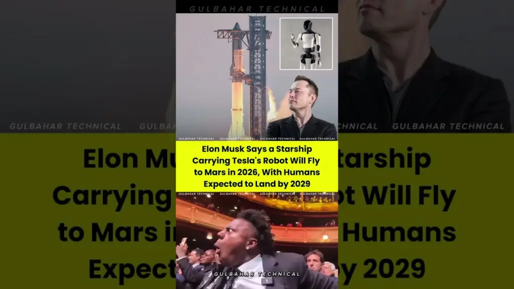 Elon Musk’s Mars Dream: 🚀🤖 Optimus to Launch in 2026!