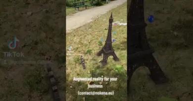 Entreprise française spécialisée en réalité augmentée (tour Eiffel)
