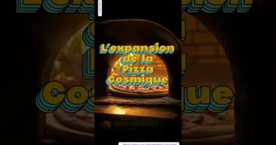 Expansion de la Pizza Cosmique