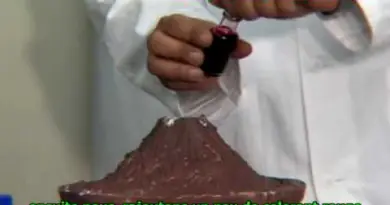Expériences amusantes pour enfants : fabriquer un volcan.