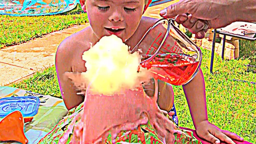 Expériences amusantes pour enfants : fabriquer un volcan. lol :)