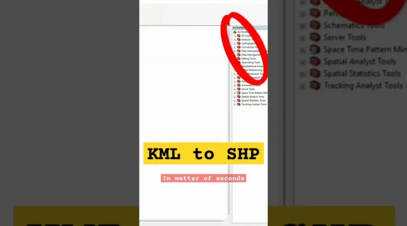🗺️Explore the fastest way Converting KML to SHP 🌟#arcgis #gis #easy #technique #spatialdata